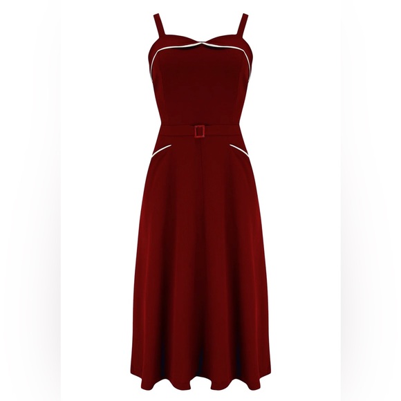 Lucille 2-pc Dress and Bolero by Rock n Romance Vintage - Picture 5 of 16